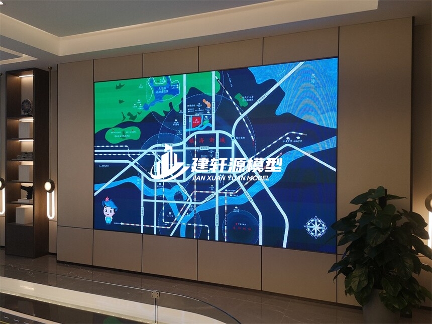 兴化地产壁挂模型制作