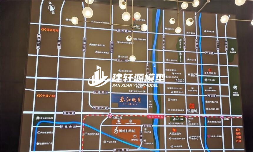 兴化房产壁挂模型